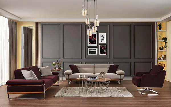 Metal Ayaklı Koltuk Takımları